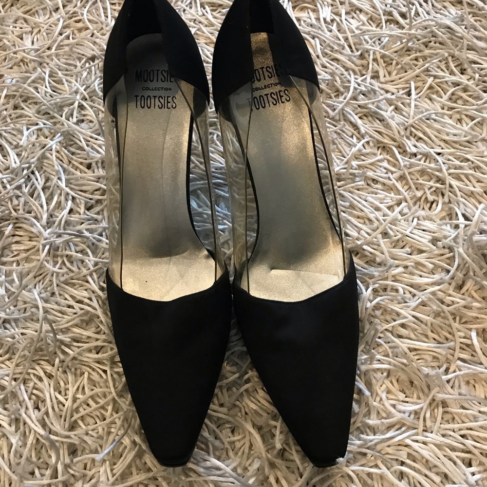 Brand new black heels sz 10